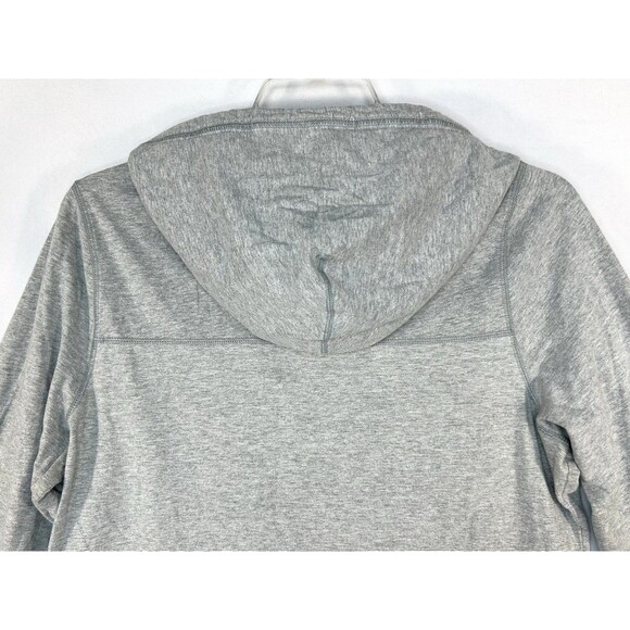 Vintage Abercrombie & Fitch Hoodie Men's 2XL Gray Muscle Fit Y2K Lightweight - Picture 4 of 9